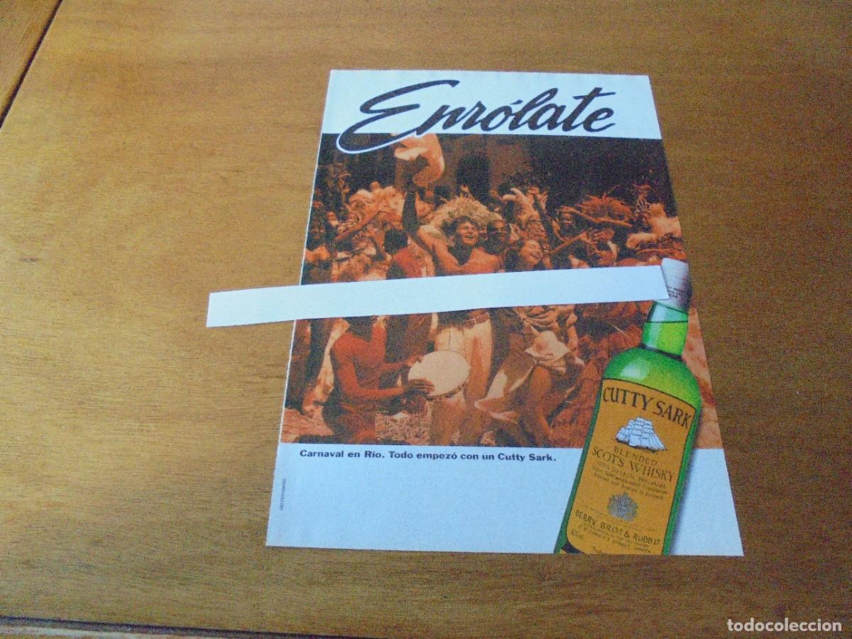 Cat&aacute;logos publicitarios: PUBLICIDAD 1993: CUTTY SARK - Foto 1
