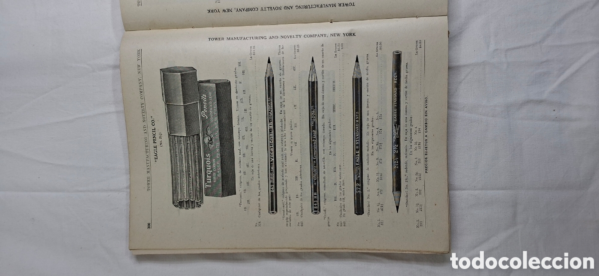 Cat&aacute;logos publicitarios: Cat&aacute;logo original de productos del 1913. - Foto 4