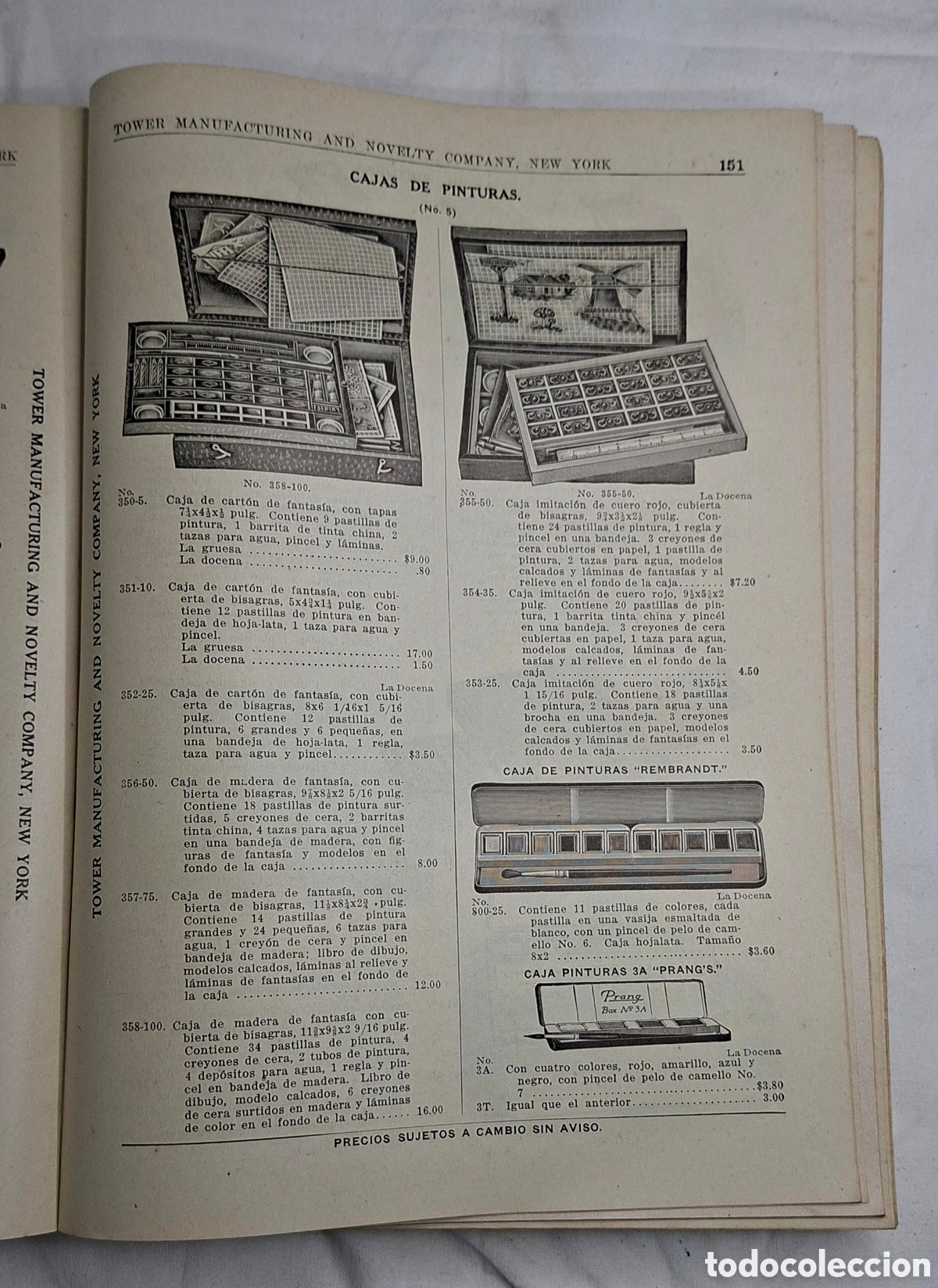 Cat&aacute;logos publicitarios: Cat&aacute;logo original de productos del 1913. - Foto 6