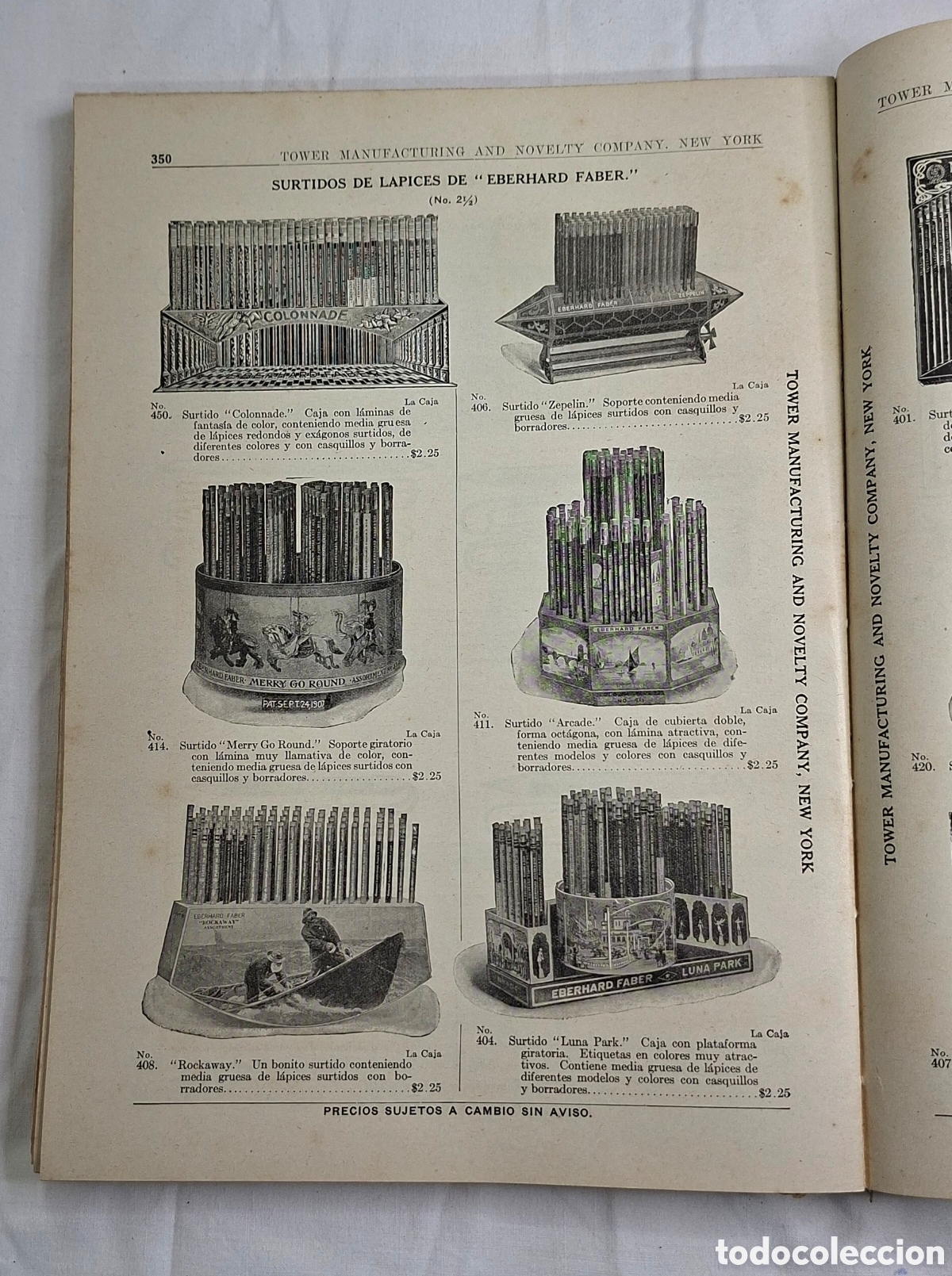 Cat&aacute;logos publicitarios: Cat&aacute;logo original de productos del 1913. - Foto 12