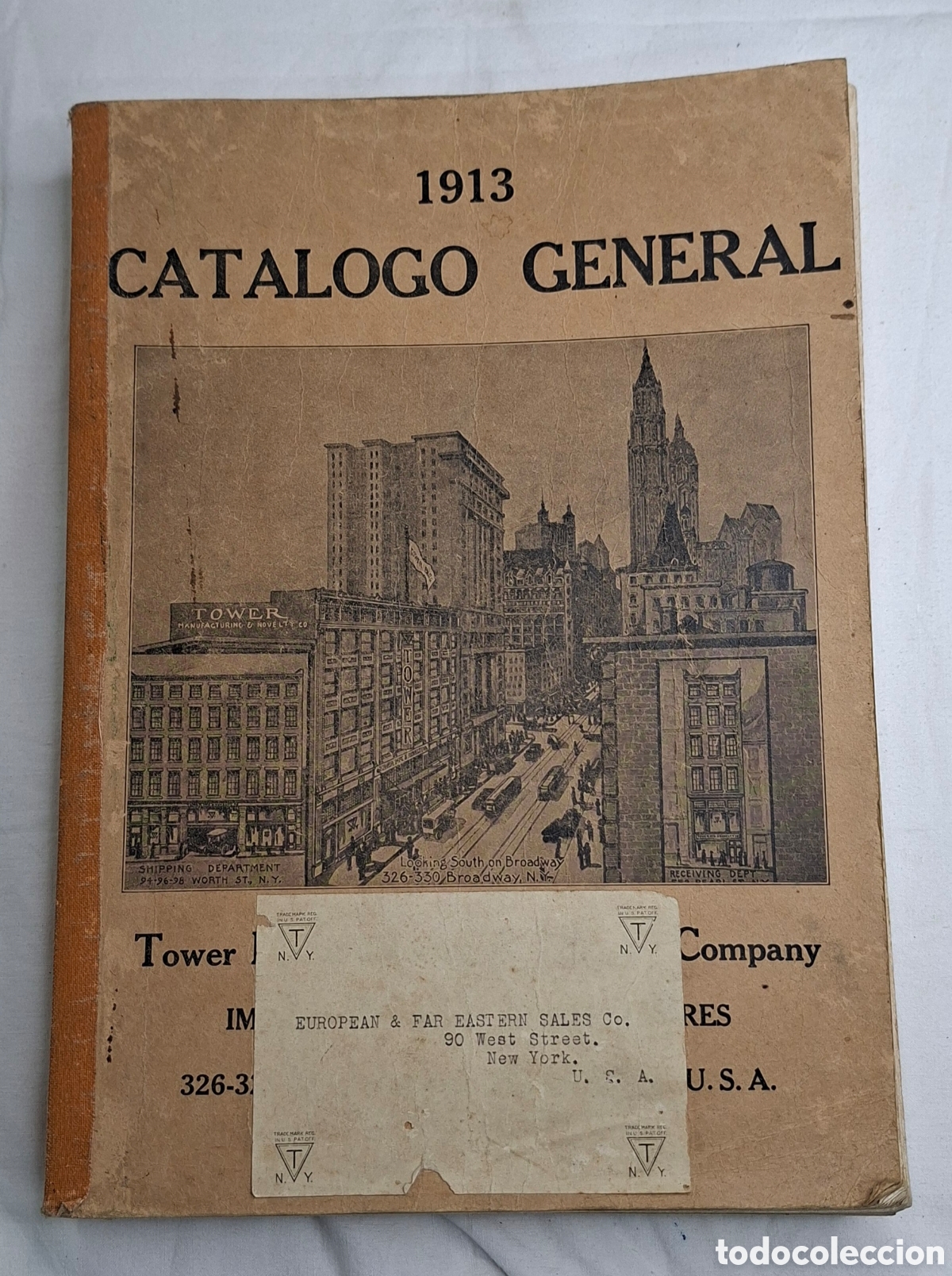 Cat&aacute;logos publicitarios: Cat&aacute;logo original de productos del 1913. - Foto 1