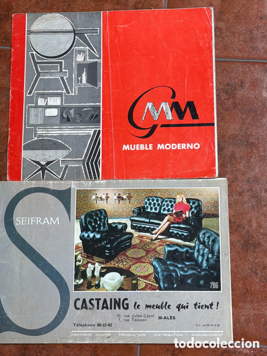 Cat&aacute;logos publicitarios: Lote de 2 cat&aacute;logos de muebles - Foto 1