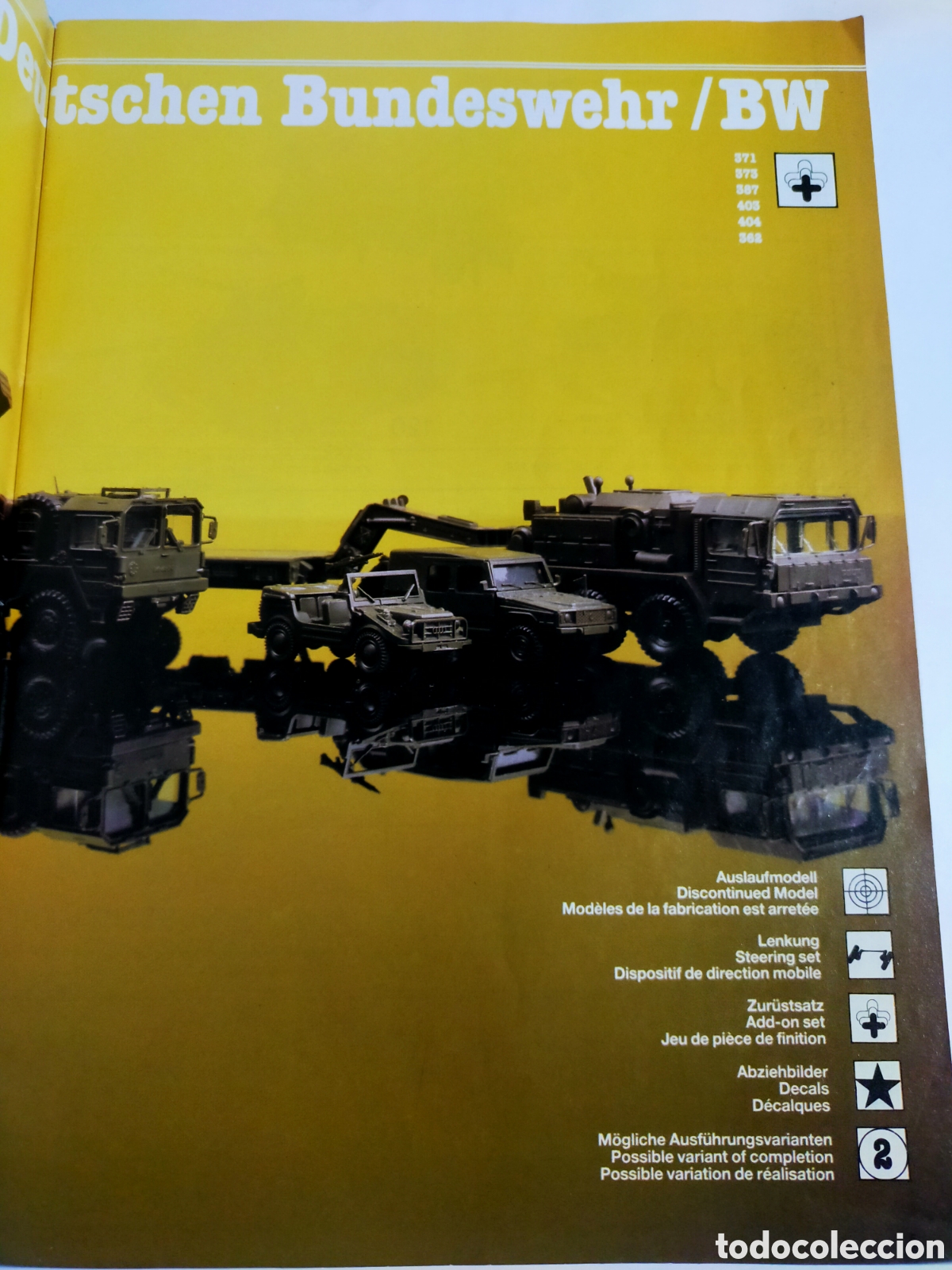 Cat&aacute;logos publicitarios: Cat&aacute;logo Roco Minitanks 1988 - Foto 3