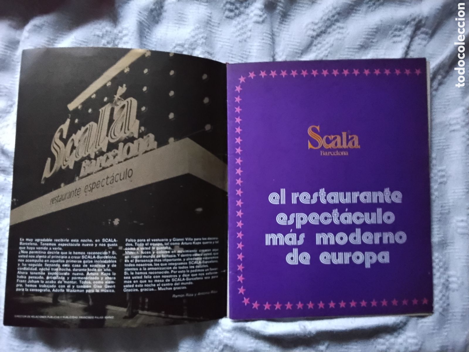 Cat&aacute;logos publicitarios: SCALA BARCELONA RESTAURANTE - Foto 2