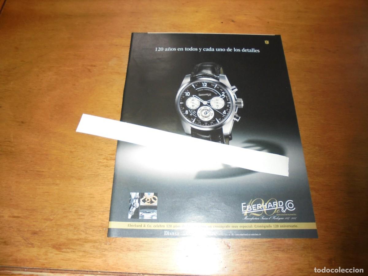 Cat&aacute;logos publicitarios: PUBLICIDAD 2008: RELOJ EBERHARD - Foto 1