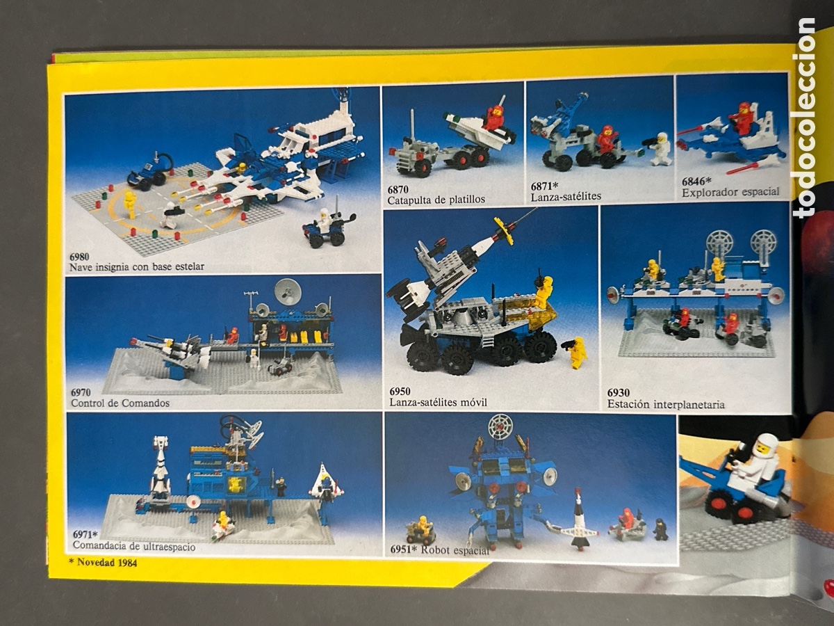 Cat&aacute;logos publicitarios: CAT&Aacute;LOGO DE LEGO A&Ntilde;O 1984 - Foto 3