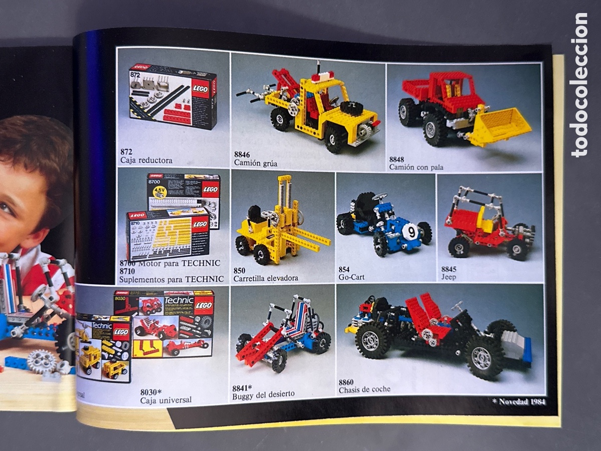 Cat&aacute;logos publicitarios: CAT&Aacute;LOGO DE LEGO A&Ntilde;O 1984 - Foto 6