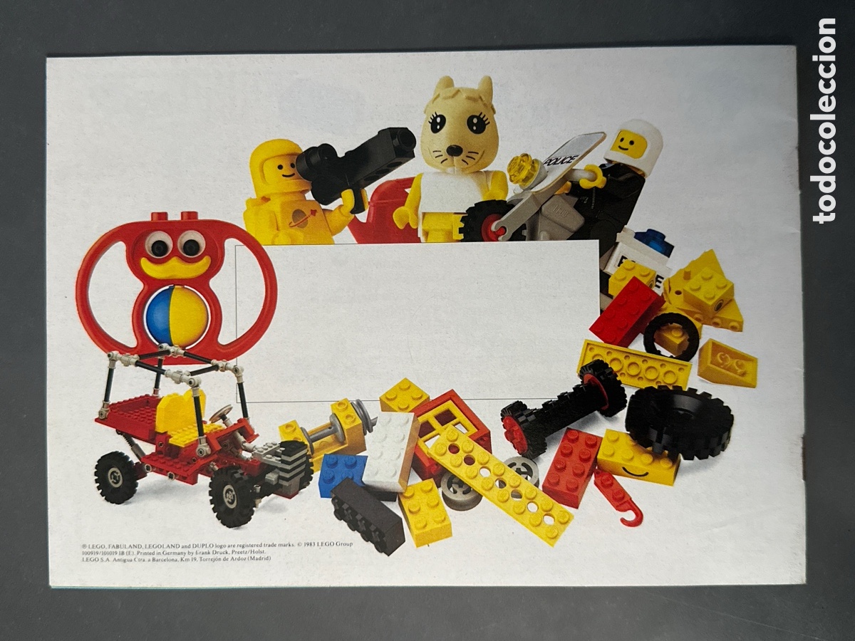 Cat&aacute;logos publicitarios: CAT&Aacute;LOGO DE LEGO A&Ntilde;O 1983 - Foto 2