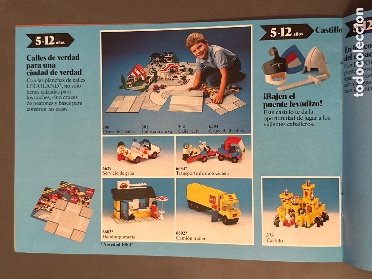 Cat&aacute;logos publicitarios: CAT&Aacute;LOGO DE LEGO A&Ntilde;O 1983 - Foto 5