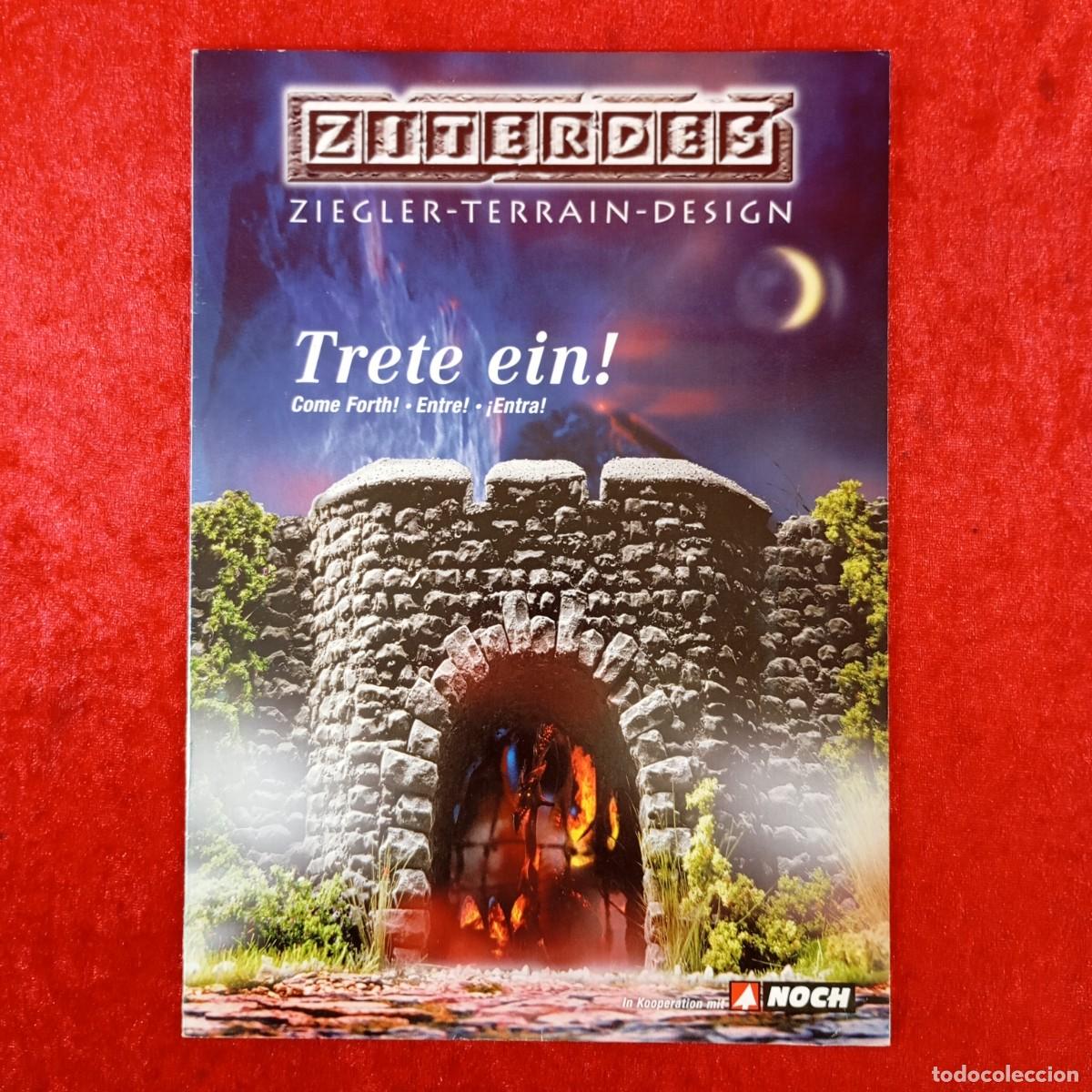 Cataloghi pubblicitari: ZITERDES - ZIEGLER-TERRAIN-DESIGN - TRETE EIN! - NOCH - CAT&Aacute;LOGO PUBLICITARIO / 7899