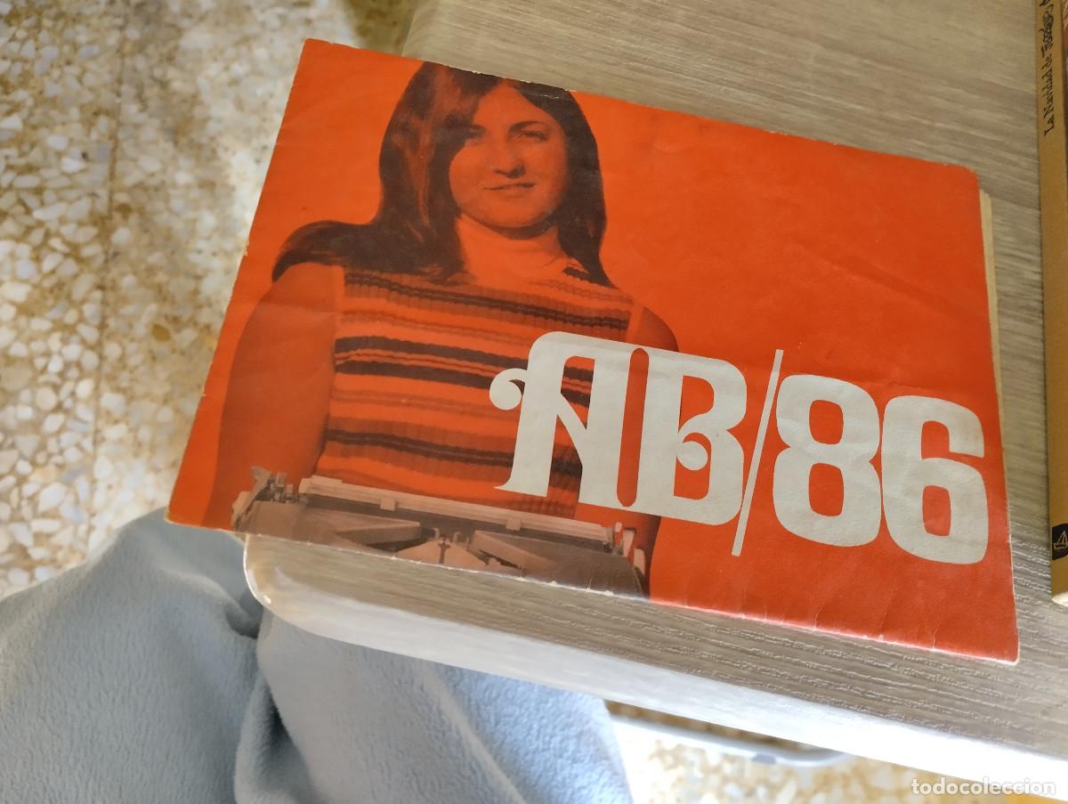 Cat&aacute;logos publicitarios: catalogo de maquina de escribir ab/86