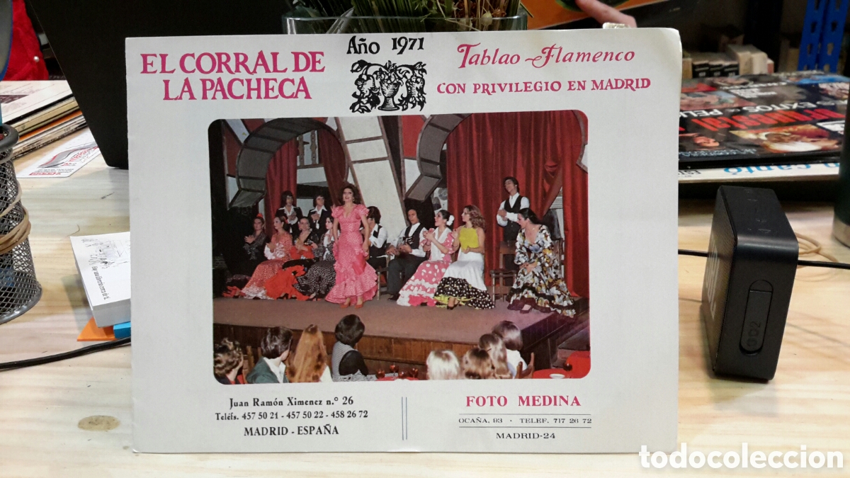 Catalogues publicitaires: Foto - El corral de la Pacheca, 1971, Tablao flamenco