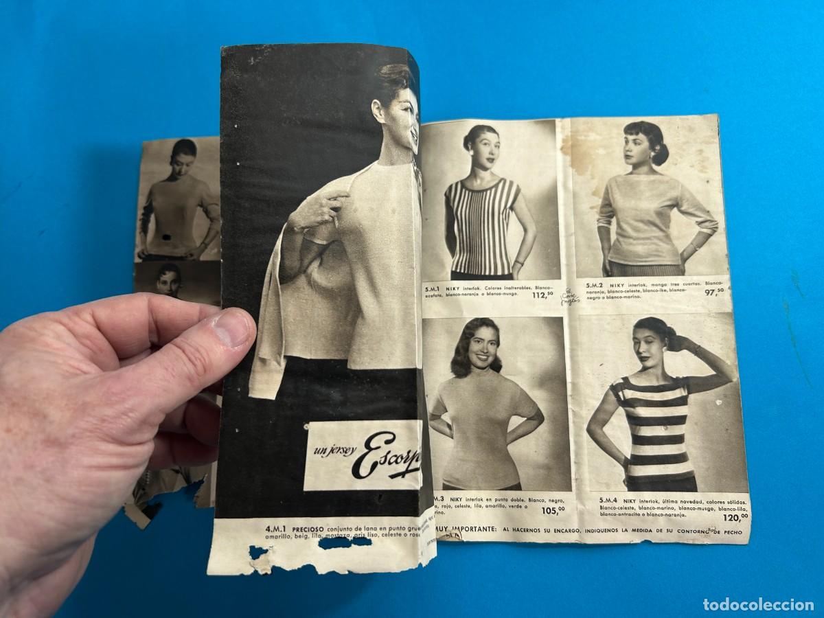 Cat&aacute;logos publicitarios: CATOLOGO DE MODA EL CORTE INGLES 1957 - Foto 3