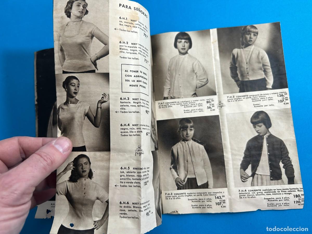 Cat&aacute;logos publicitarios: CATOLOGO DE MODA EL CORTE INGLES 1957 - Foto 4