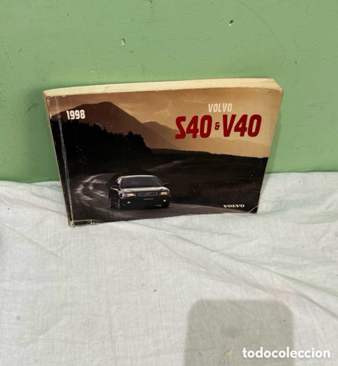 Cat&aacute;logos publicitarios: Libro Manual de instrucciones Volvo S40-V40 1998.
