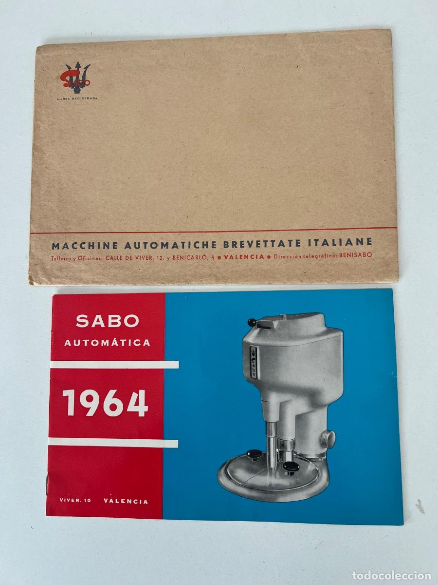 Catalogues publicitaires: CATALOGO HELADERA SABO 1964 MAQUINA HELADOS