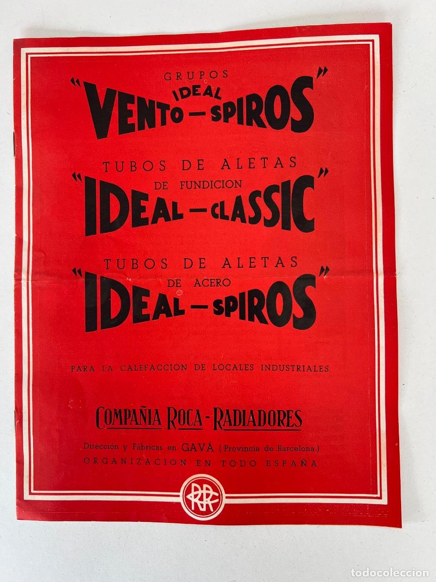 Catalogues publicitaires: CATALOGO PUBLICITARIO ROCA RADIADORES GRUPOS IDEAL CLASSIC