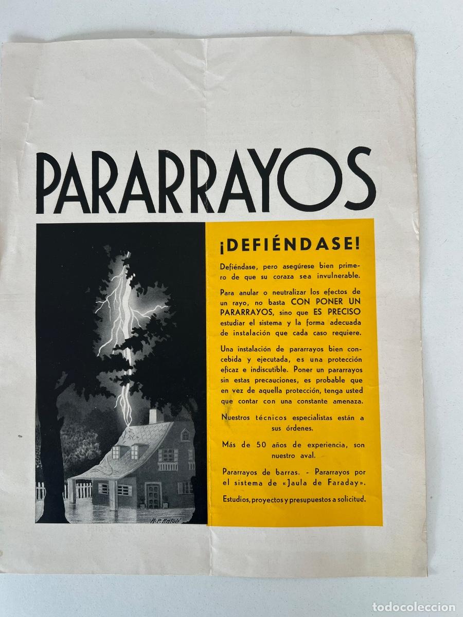 Catalogues publicitaires: CATALOGO PUBLICITARIO ANGLO ESPA&Ntilde;OLA ELECTRICIDAD PARARRAYOS RADIO COCHE 1933
