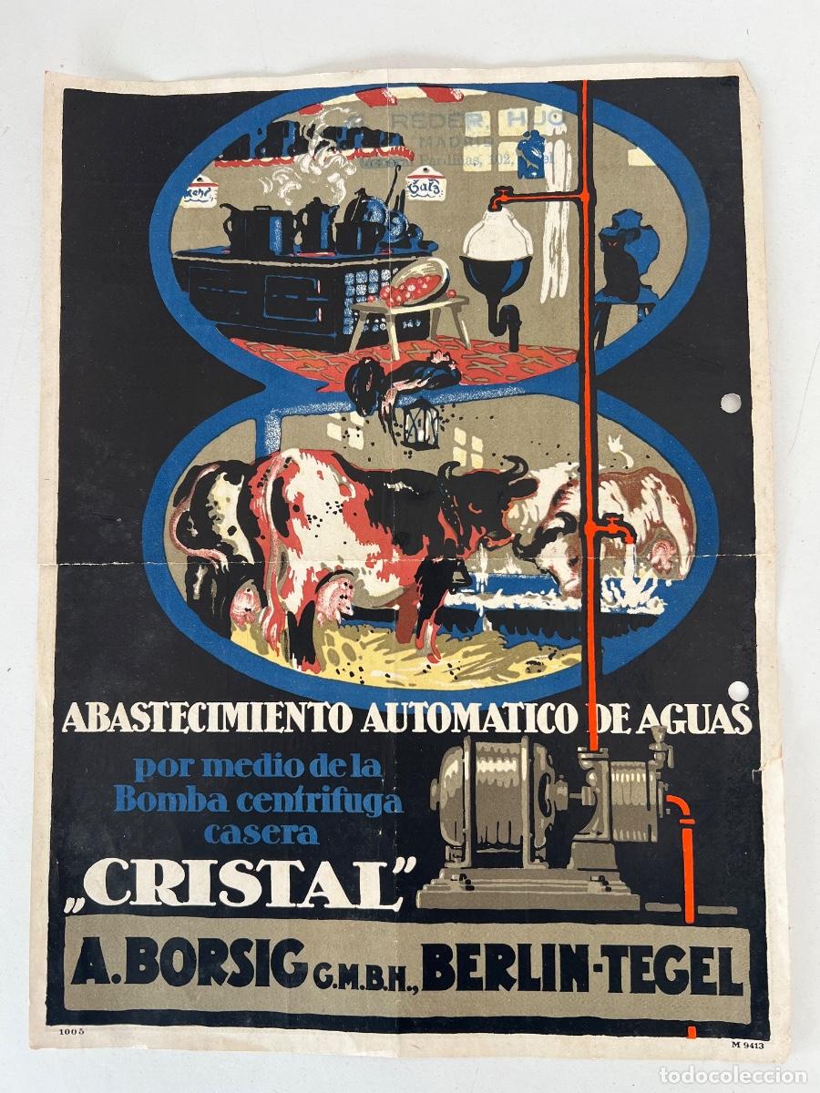 Cataloghi pubblicitari: CATALOGO PUBLICITARIO BOMBA CENTRIFUGA CASERA CRISTAL