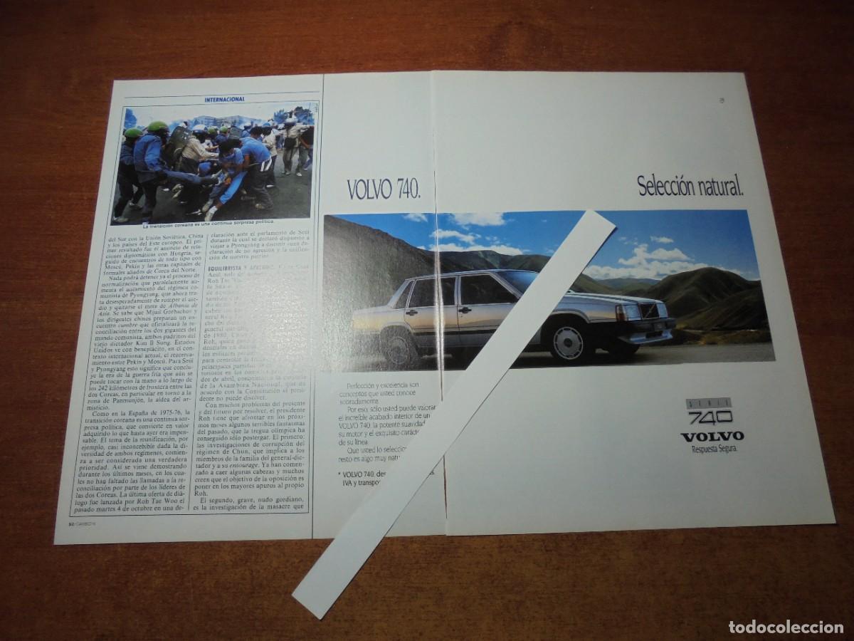 Cataloghi pubblicitari: PUBLICIDAD 1988: VOLVO 740 // MAGNO