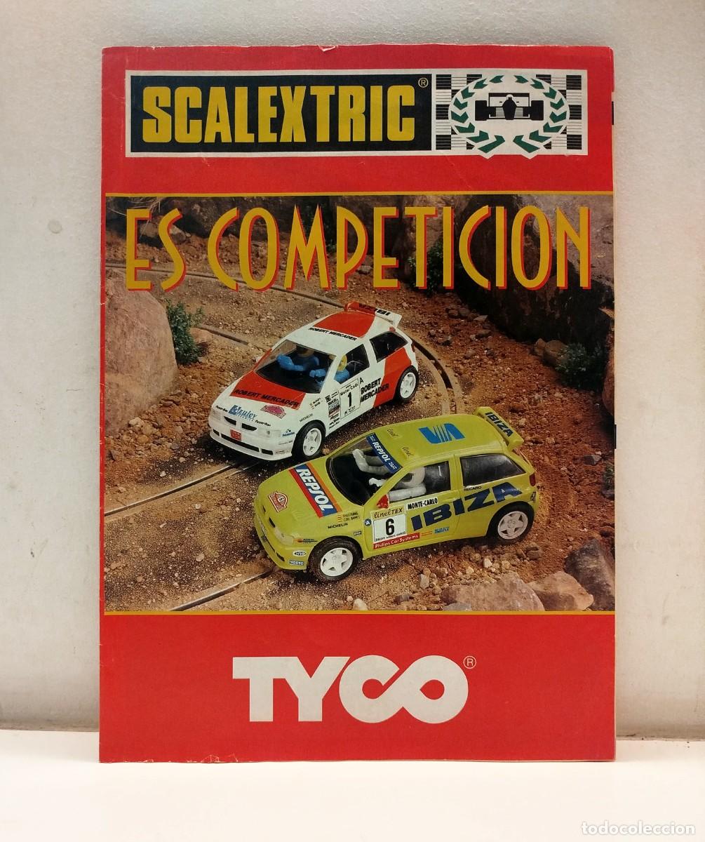Cat&aacute;logos publicitarios: Cat&aacute;logo Scalextric &rdquo;Es Competici&oacute;n&rdquo; (1996) - Foto 1