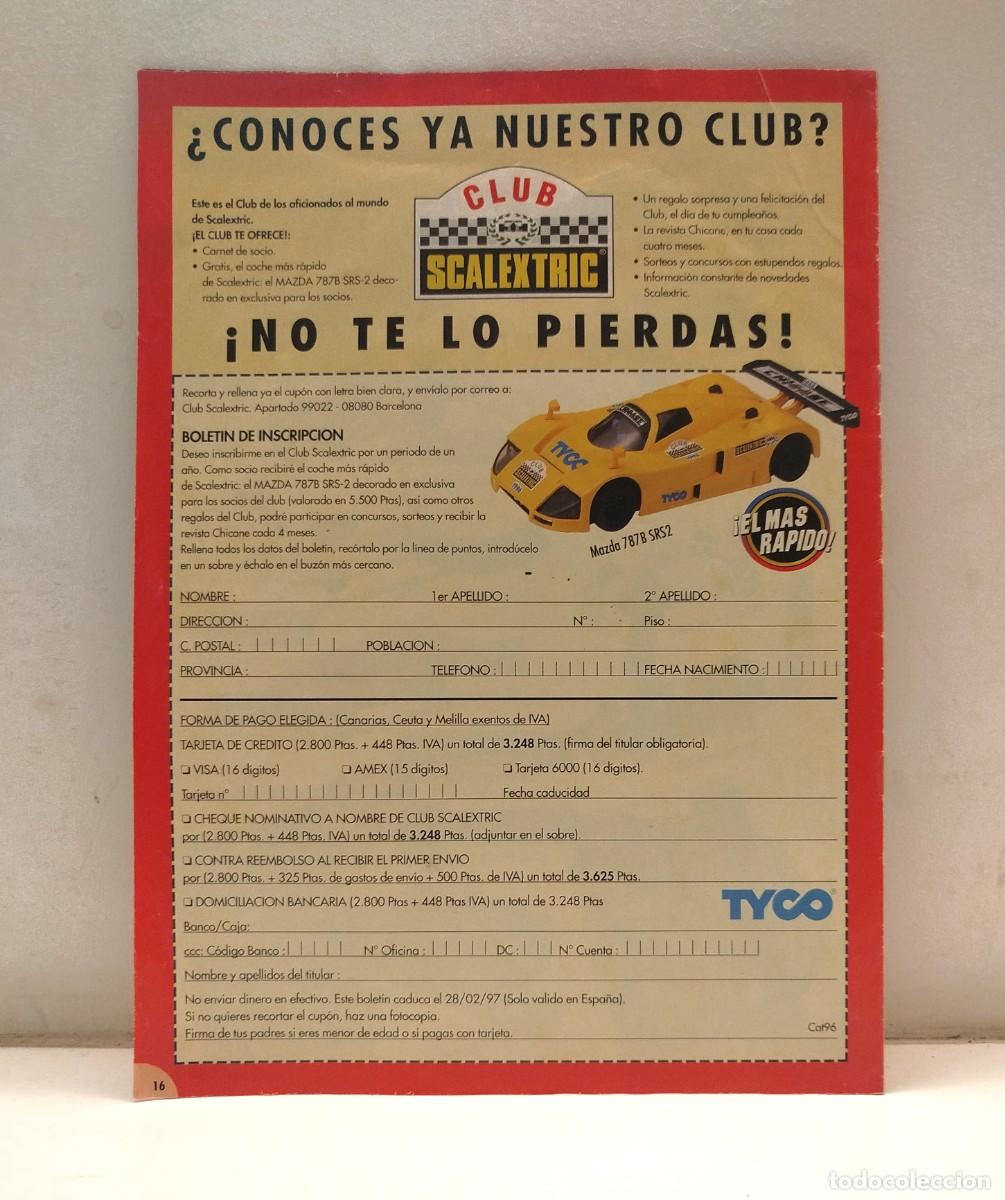 Cat&aacute;logos publicitarios: Cat&aacute;logo Scalextric &rdquo;Es Competici&oacute;n&rdquo; (1996) - Foto 3