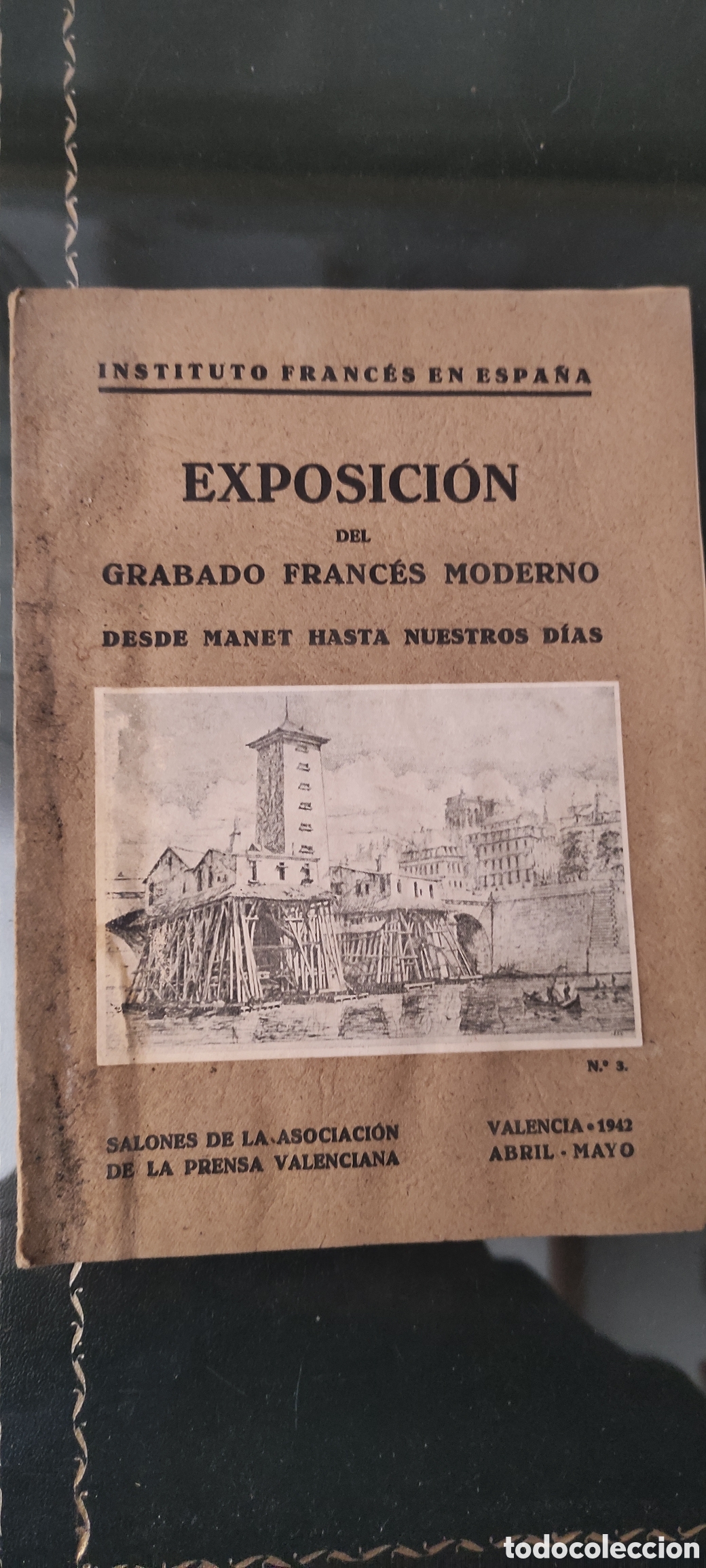Cat&aacute;logos publicitarios: Exposion del grabado Franc&eacute;s 1842 - Foto 2