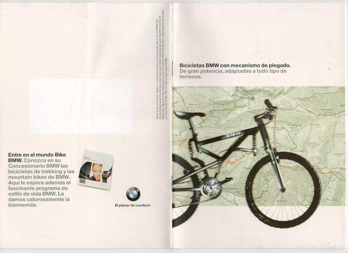 Cat&aacute;logos publicitarios: CATALOGO BICICLETAS B M W. 1998 - Foto 1