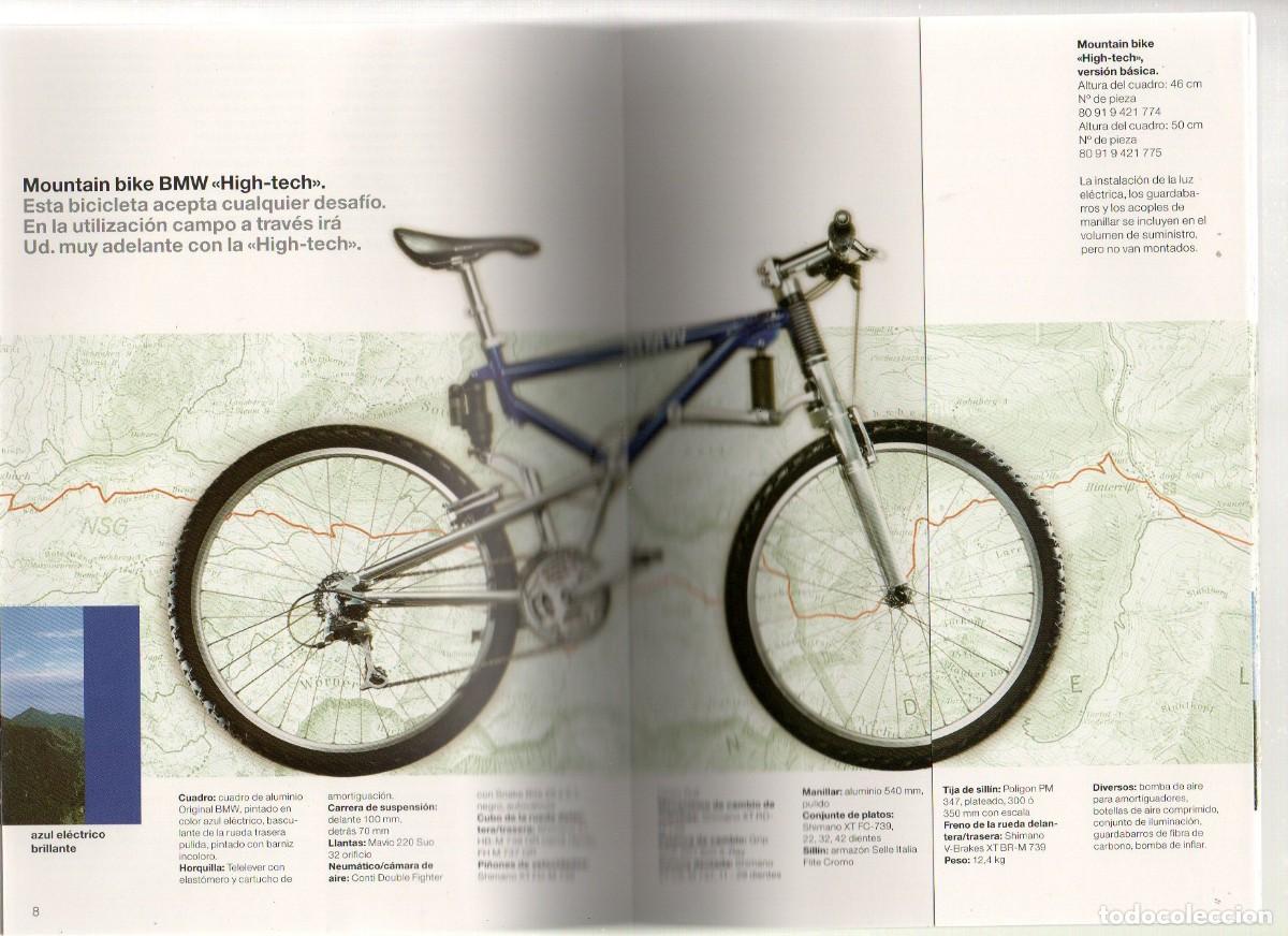 Cat&aacute;logos publicitarios: CATALOGO BICICLETAS B M W. 1998 - Foto 3