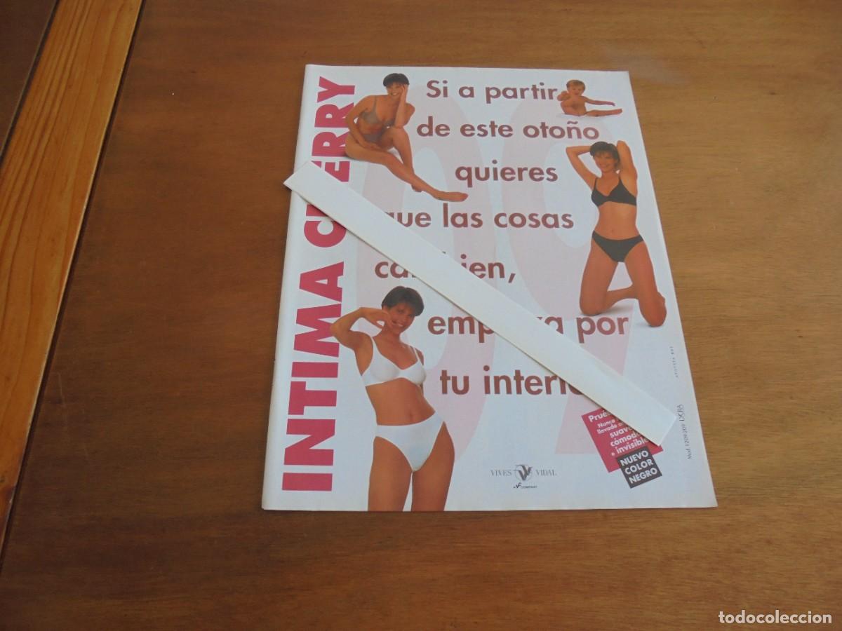 Cat&aacute;logos publicitarios: PUBLICIDAD 1995: &Iacute;NTIMA CHERRY - Foto 1