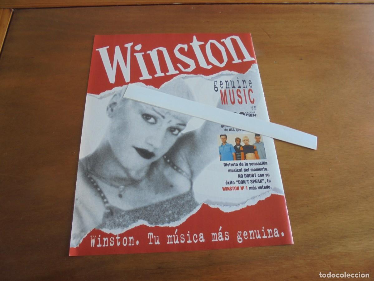 Cat&aacute;logos publicitarios: PUBLICIDAD 1997: WINSTON. CON NO DOUBT. - Foto 1