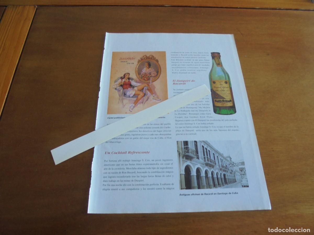 Cat&aacute;logos publicitarios: PUBLICIDAD 1997: RON BACARDI - Foto 1