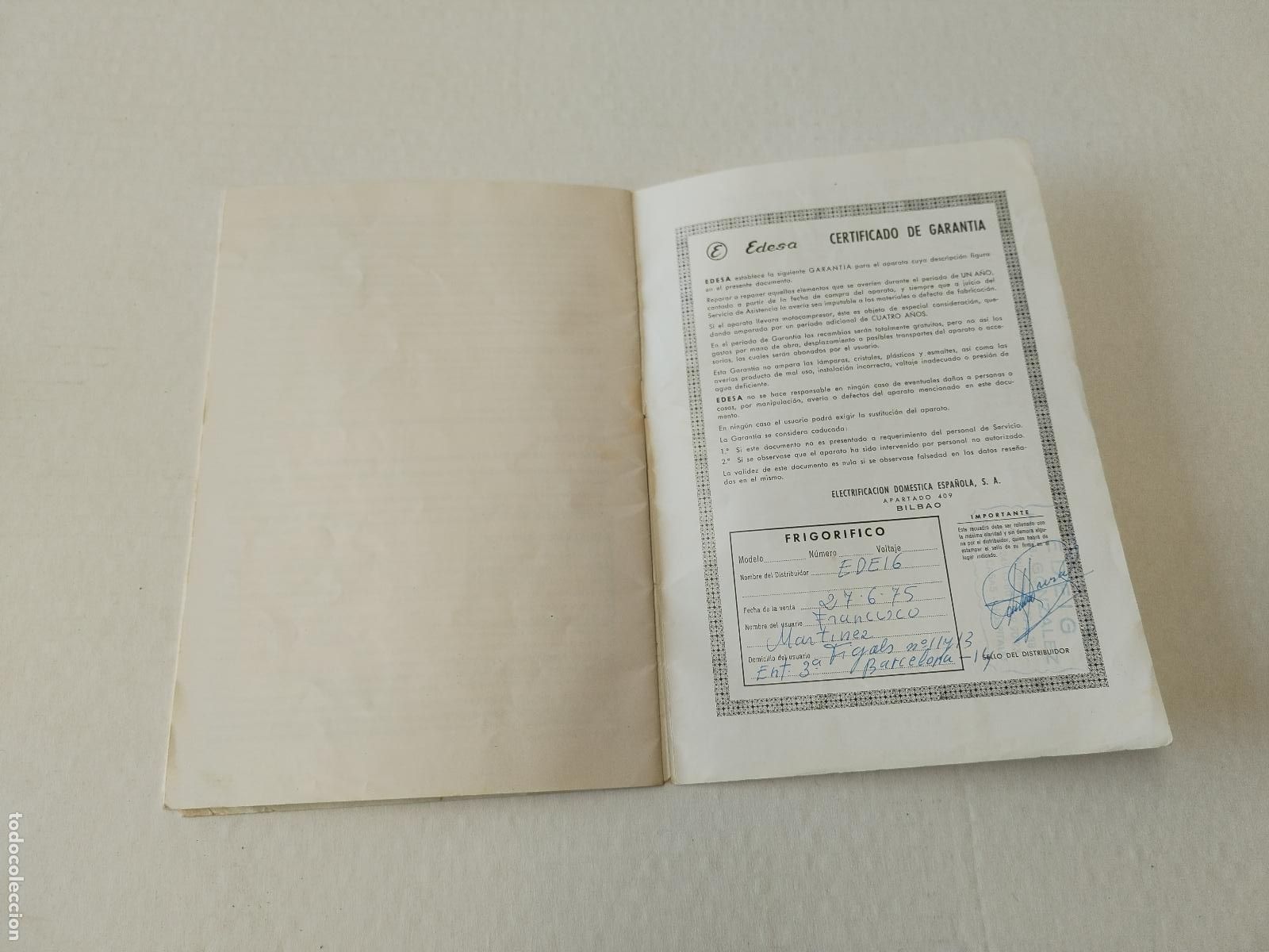 Cat&aacute;logos publicitarios: catalogo libro de instrucciones edesa - C158 - Foto 2