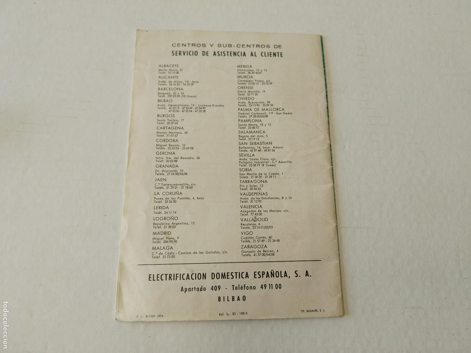 Cat&aacute;logos publicitarios: catalogo libro de instrucciones edesa - C158 - Foto 4