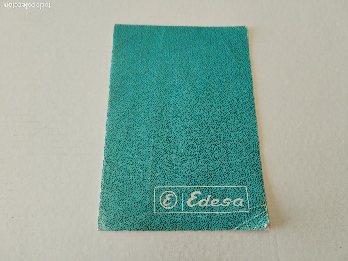 Cat&aacute;logos publicitarios: catalogo libro de instrucciones edesa - C158 - Foto 1