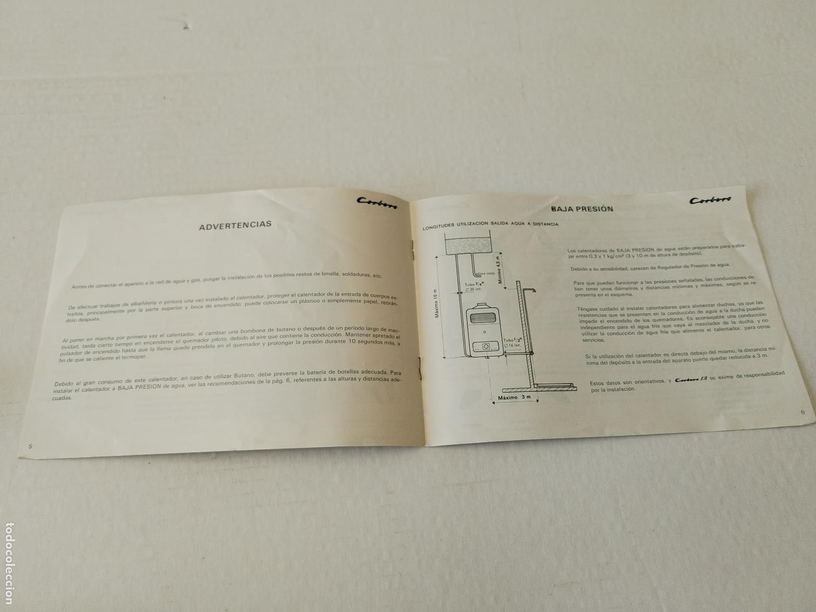Cat&aacute;logos publicitarios: catalogo libro de instrucciones corbero - C158 - Foto 2