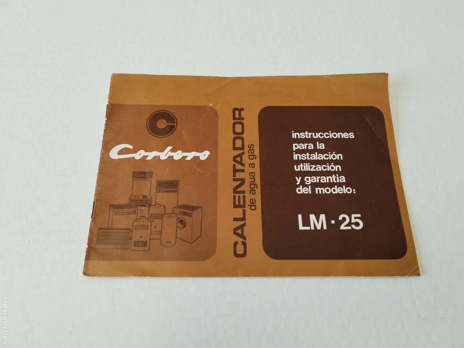 Cat&aacute;logos publicitarios: catalogo libro de instrucciones corbero - C158 - Foto 1