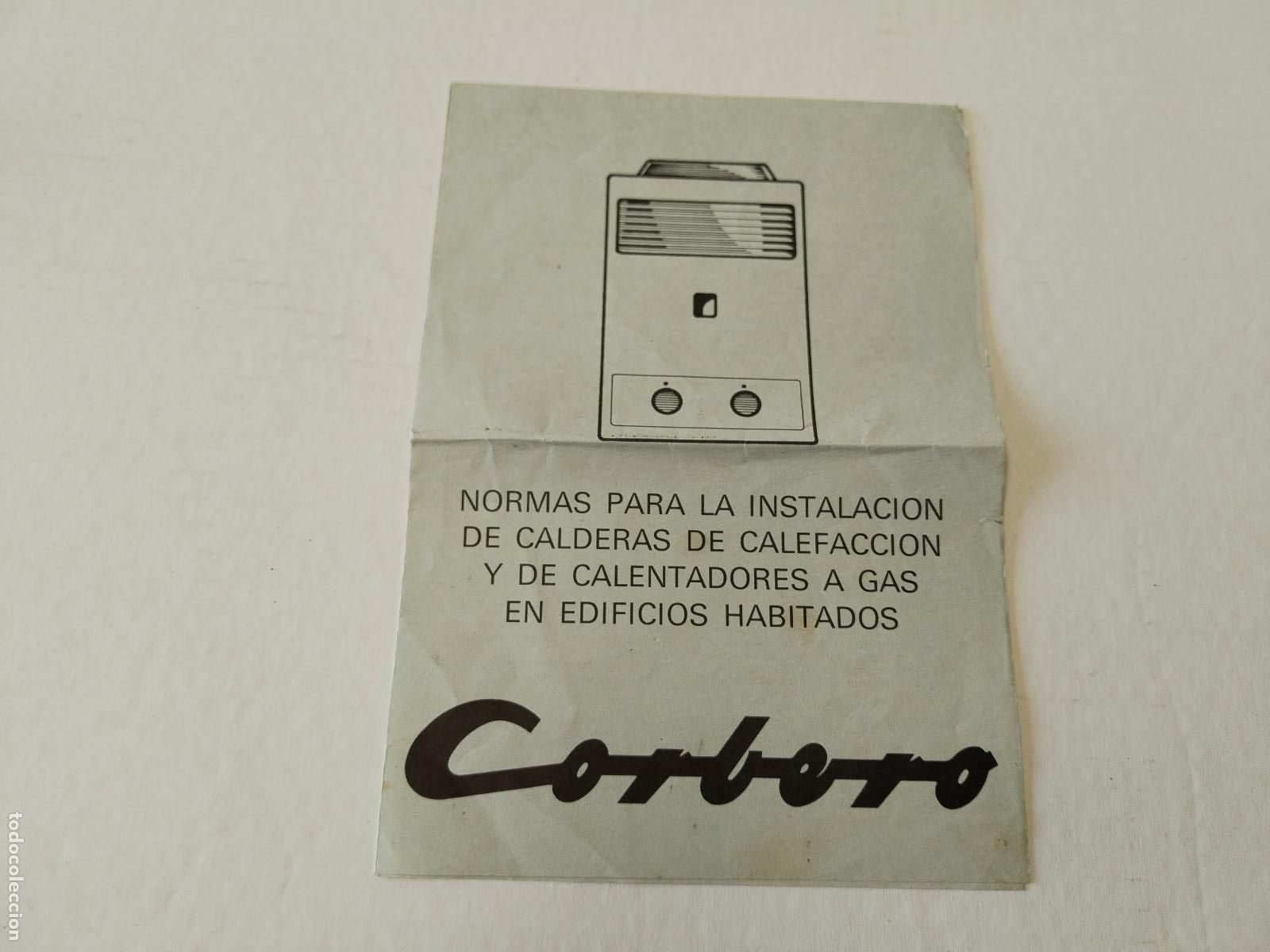 Cat&aacute;logos publicitarios: catalogo libro de instrucciones corbero - C158 - Foto 1