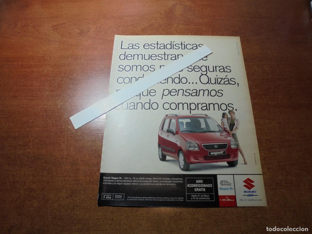 Cat&aacute;logos publicitarios: PUBLICIDAD 2001: SUZUKI WAGON - Foto 1