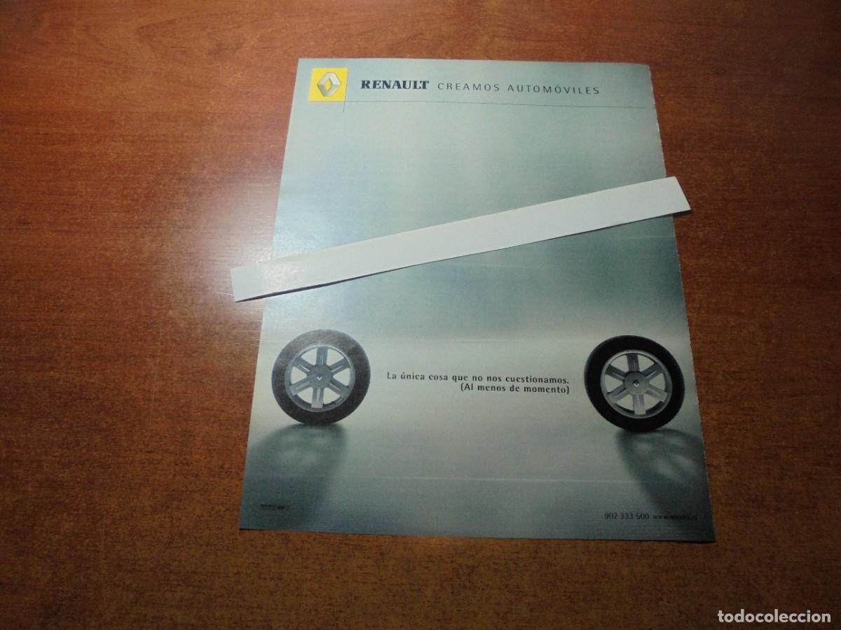 Cat&aacute;logos publicitarios: PUBLICIDAD 2001: RENAULT - Foto 1