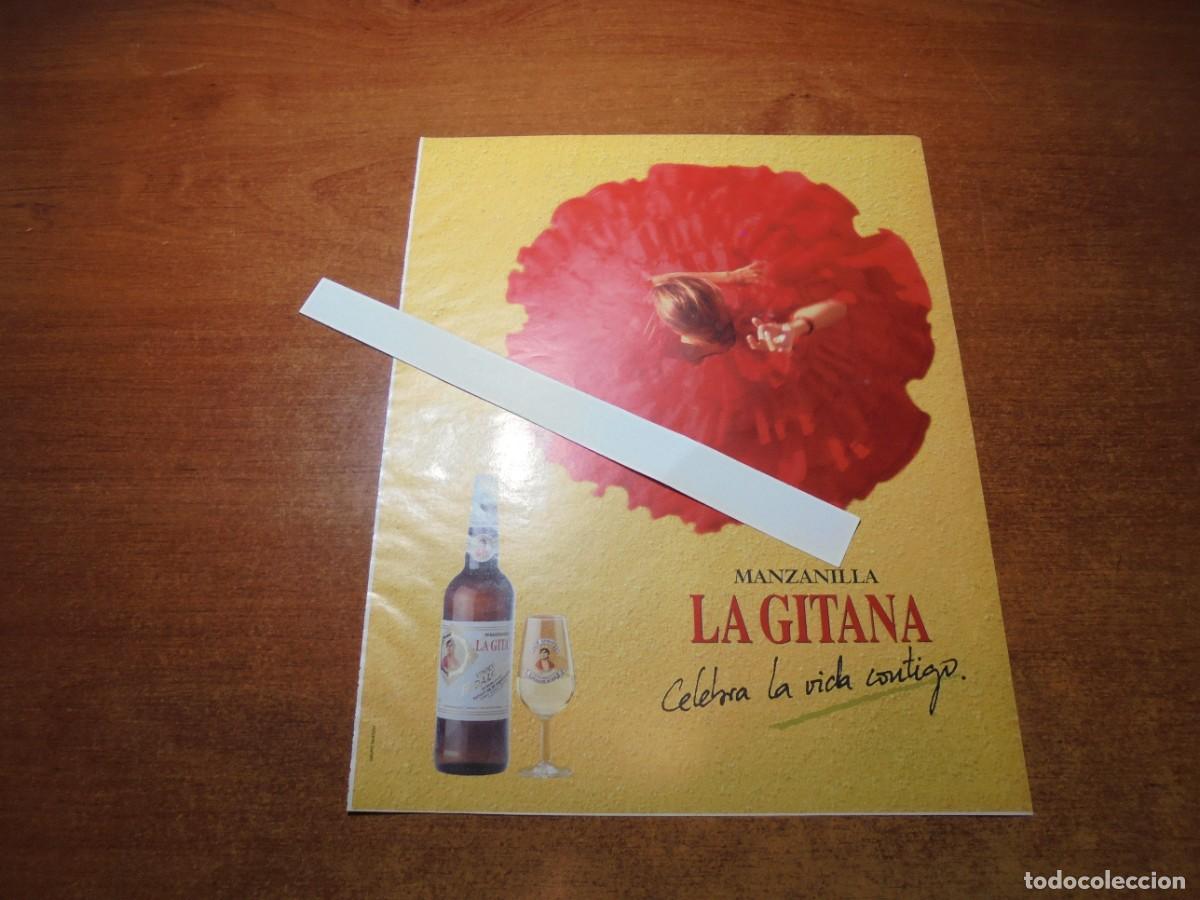 Cat&aacute;logos publicitarios: PUBLICIDAD 1996: MANZANILLA LA GITANA. - Foto 1