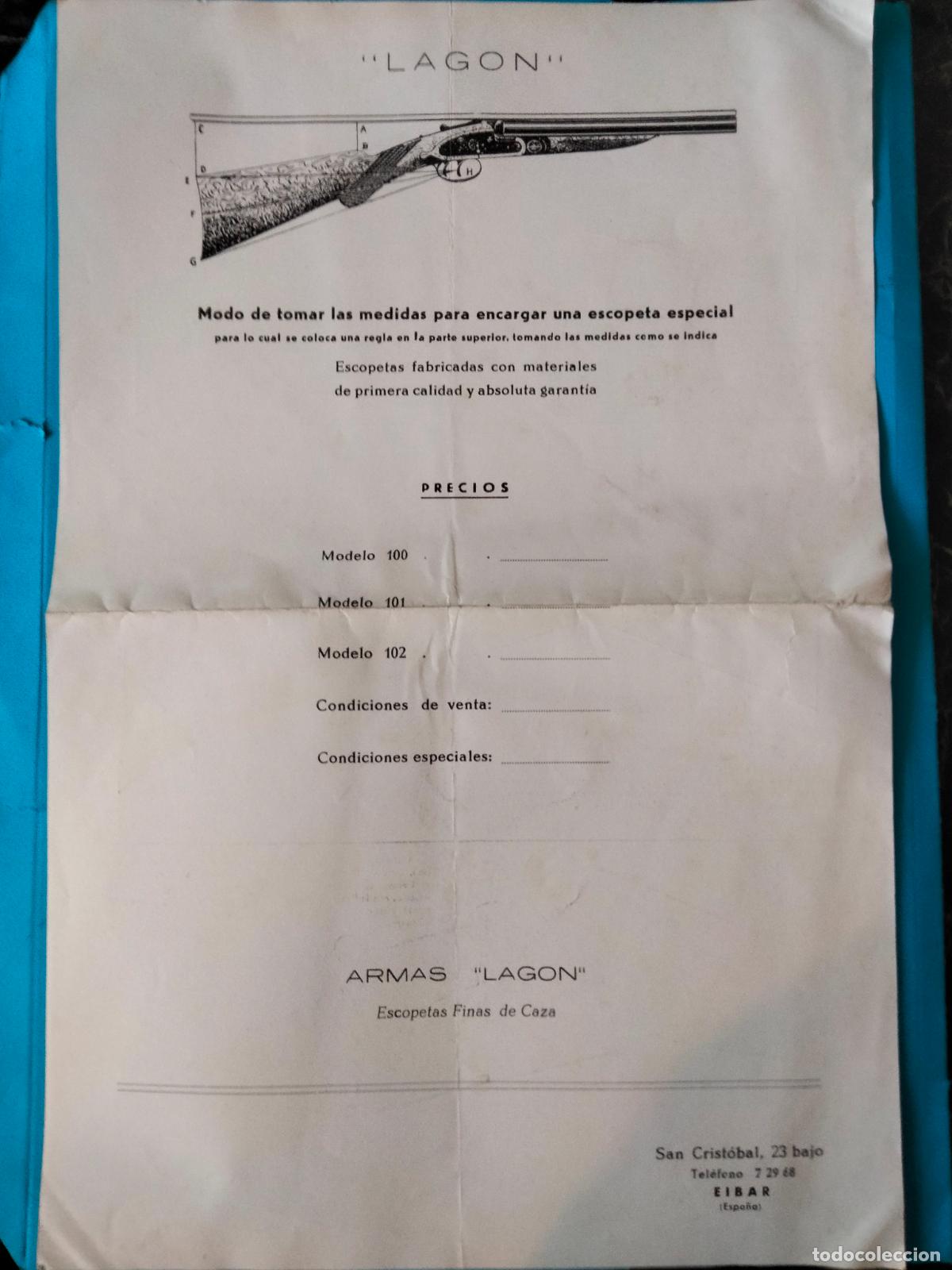Cat&aacute;logos publicitarios: Publicidad Armas Lagon. Eibar - Foto 1