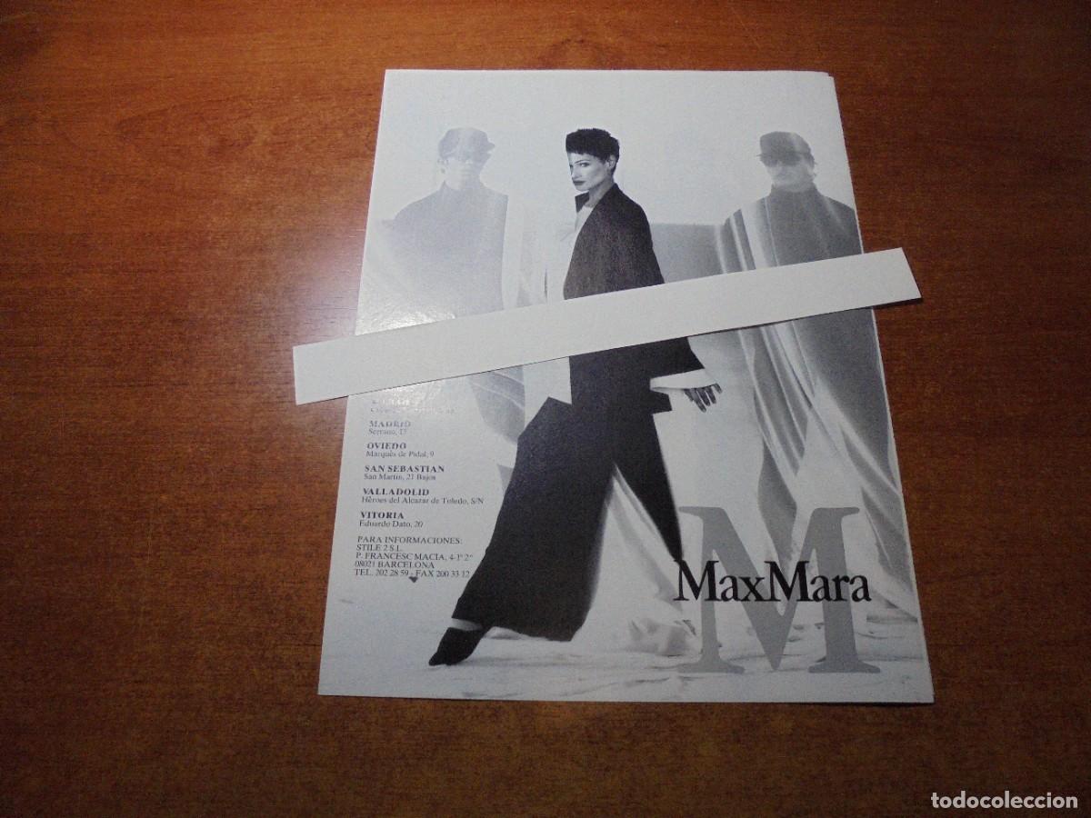 Cat&aacute;logos publicitarios: PUBLICIDAD 1994: MAX MARA - Foto 3