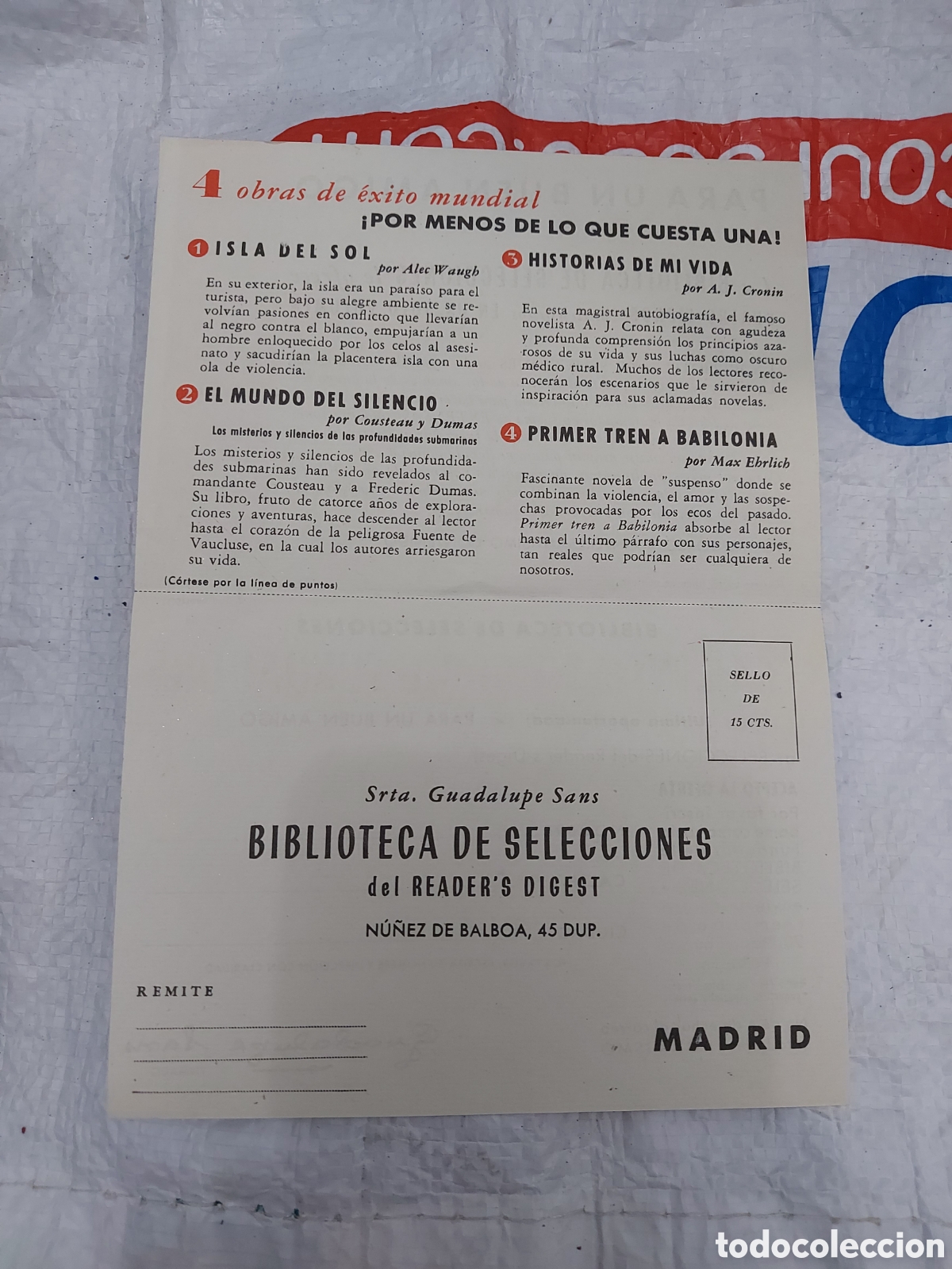 Cat&aacute;logos publicitarios: CATALOGO SELECCIONES - Foto 1
