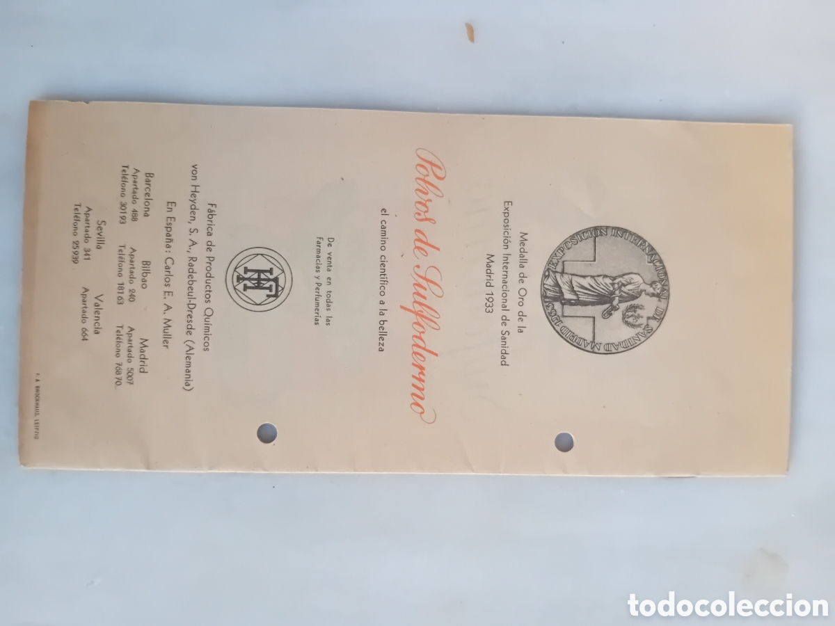 Cat&aacute;logos publicitarios: VON HEYDEN CATALOGO PROGRAMA antiguo - Foto 2