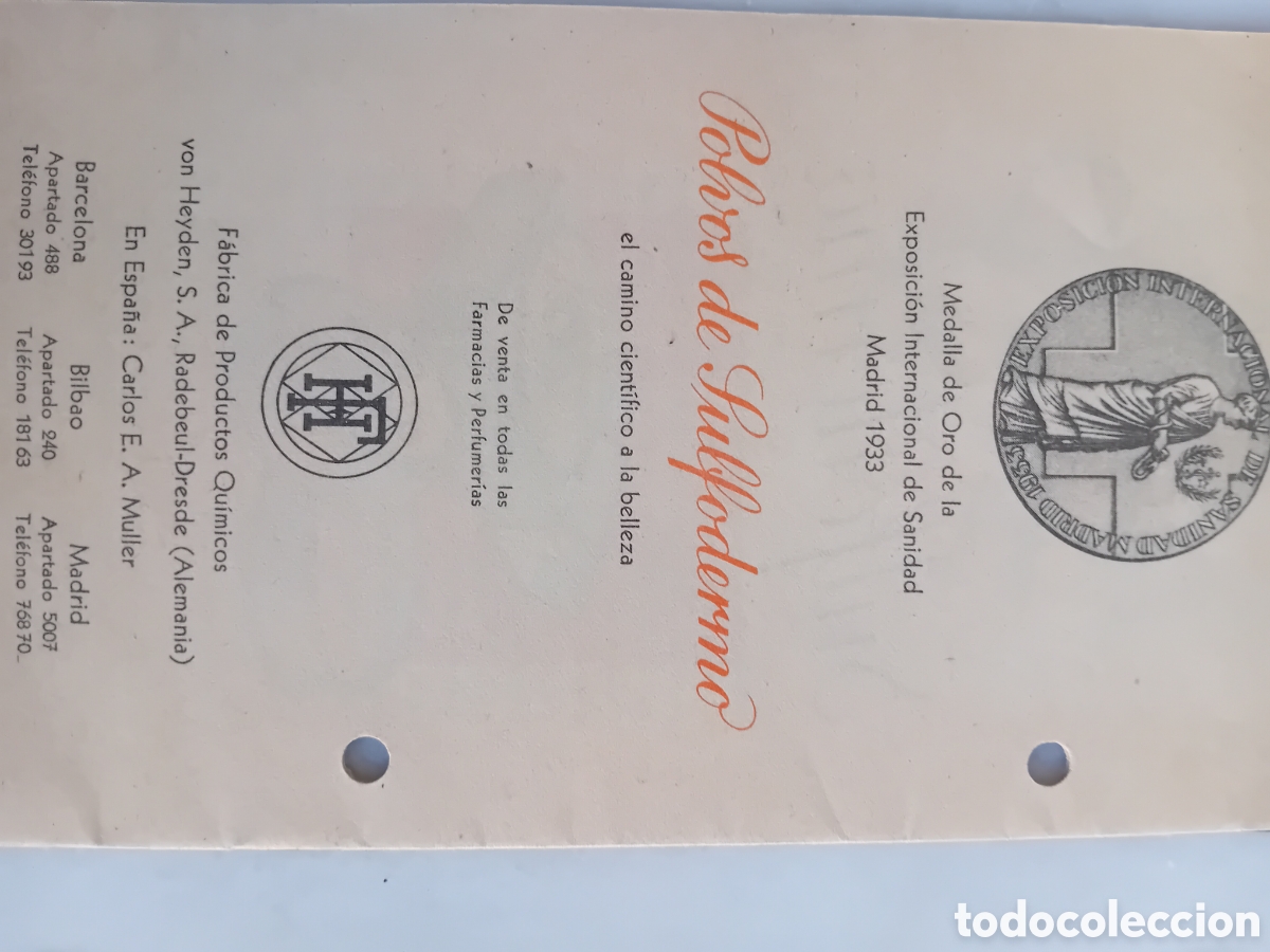 Cat&aacute;logos publicitarios: VON HEYDEN CATALOGO PROGRAMA antiguo - Foto 3