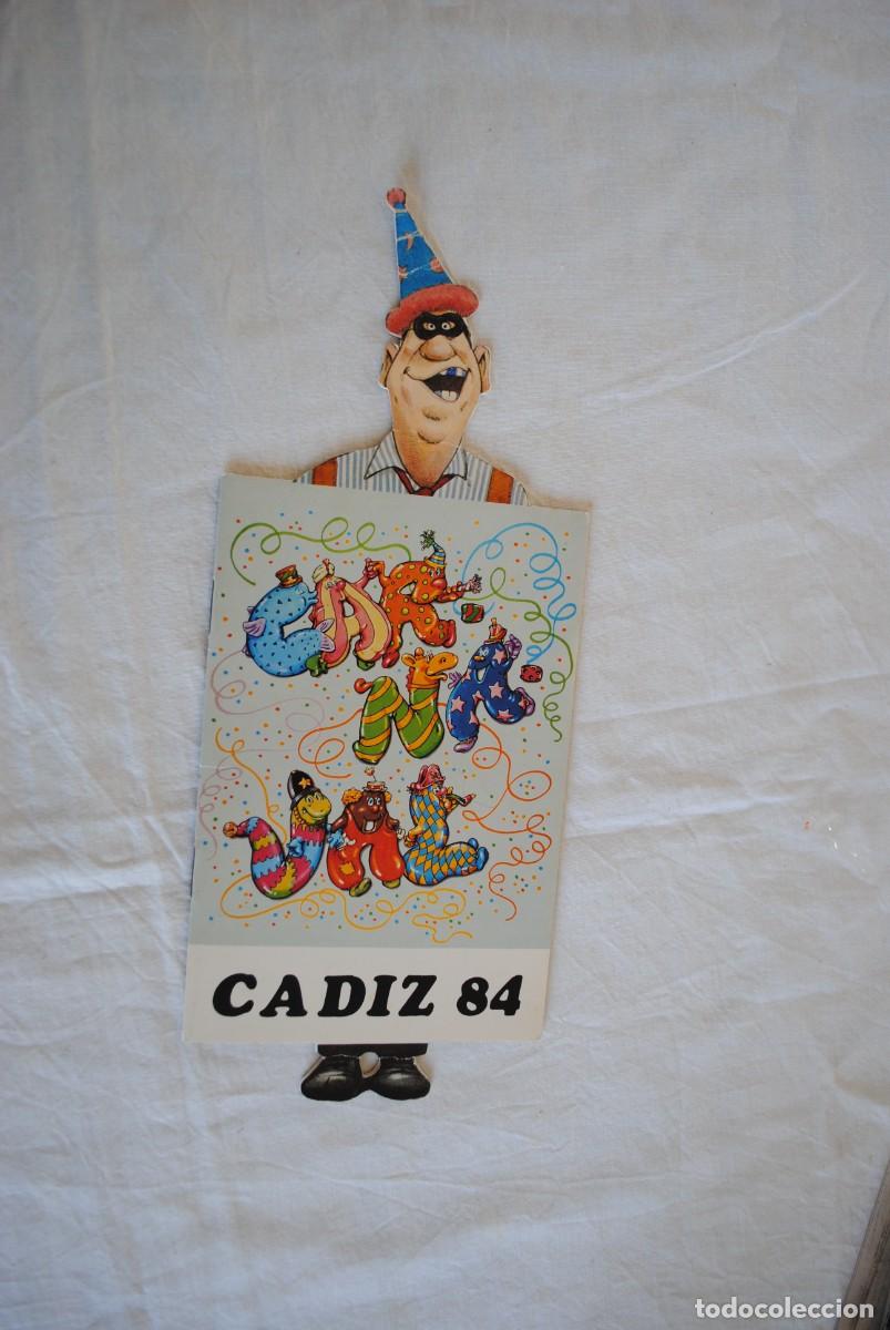 Cat&aacute;logos publicitarios: CARNAVALES DE CADIZ , CATALOGO . - Foto 1