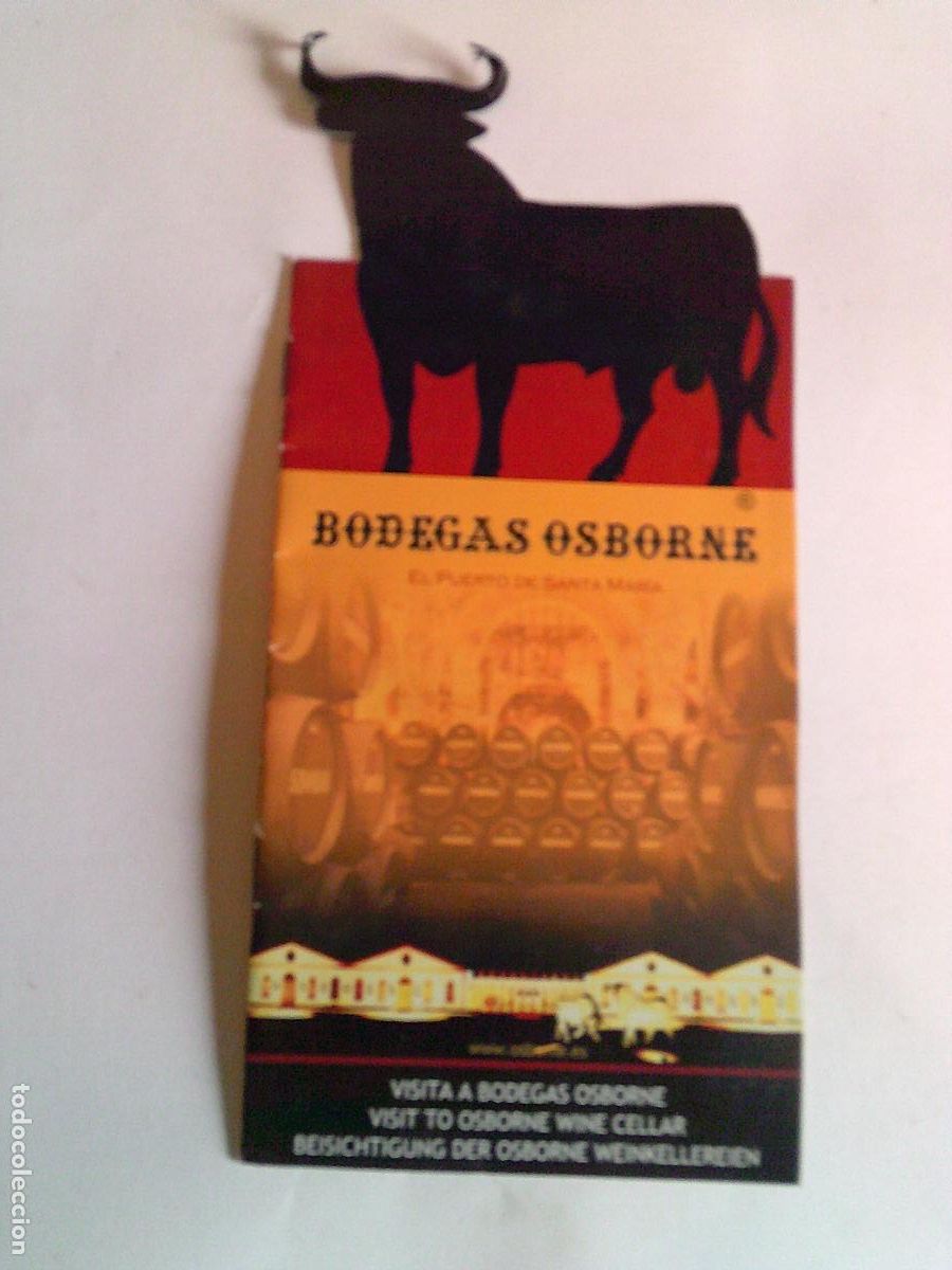 Cat&aacute;logos publicitarios: Publicidad Bodegas Osborne - Foto 1