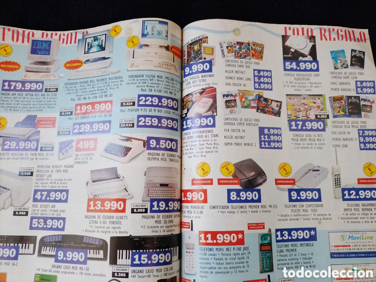 Cat&aacute;logos publicitarios: Antiguo catalogo Continente 1995. - Foto 3