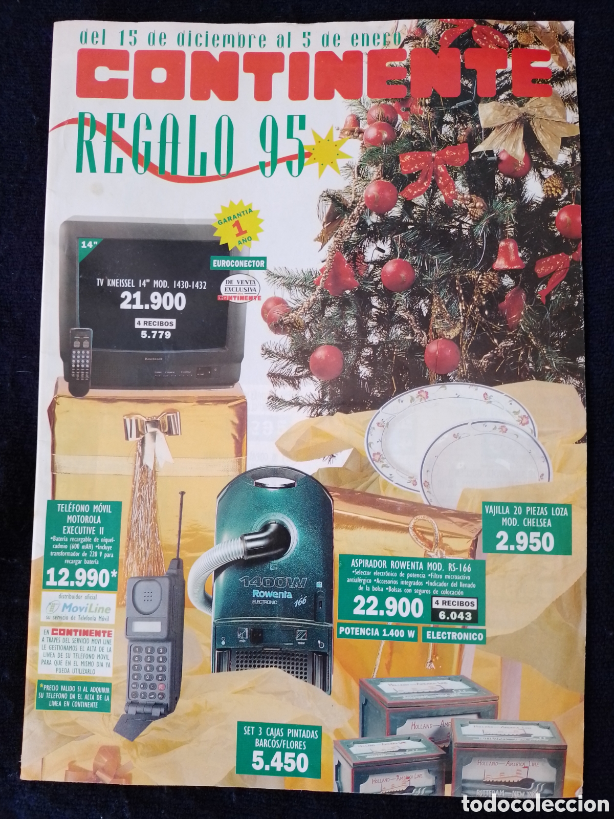 Cat&aacute;logos publicitarios: Antiguo catalogo Continente 1995. - Foto 1